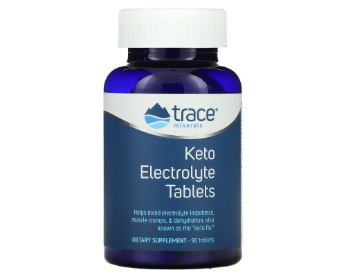 Trace Minerals Research, Keto Electrolyte Tablets, 90 Tablets Trace Minerals Research, Keto Electrolyte Tablets, 90 Tablets