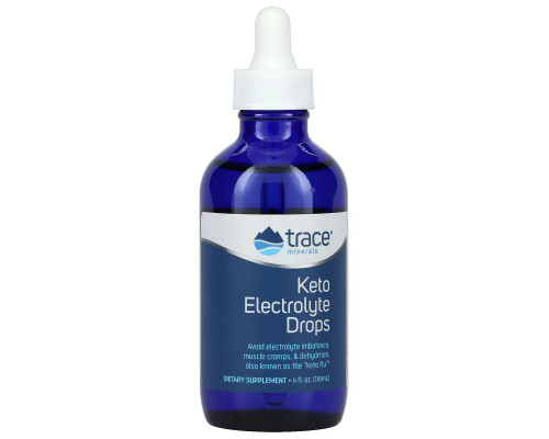 Trace Minerals Research, Keto Electrolyte Drops, 4 oz (118 ml) Trace Minerals Research, Keto Electrolyte Drops, 4 oz (118 ml)