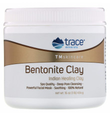 Trace Minerals Research, Bentonite Clay, Indian Healing Clay, 16 oz (454 g)