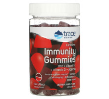 Trace Minerals ®, Complete Immunity Gummies, Cherry, 60 Gummies
