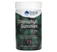 Trace Minerals ®, Chlorophyll Gummies, Berry, 25 mg, 60 Gummies