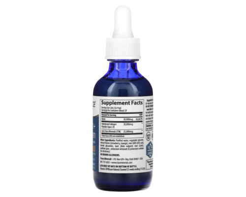 Биотин Trace Minerals ®, Ionic Biotin + Collagen, клубника и манго, 75000 мкг, 59 мл (2 жидк. Унции) Биотин Trace Minerals ®, Ionic Biotin + Collagen, клубника и манго, 75000 мкг, 59 мл (2 жидк. Унции)