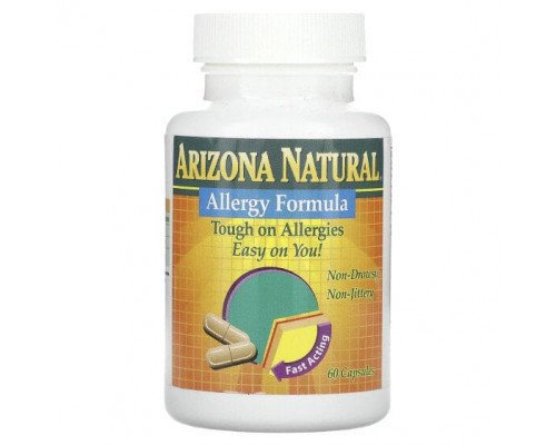 Витамин C Allergy Formula, 60 Capsules
