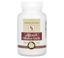 Чеснок Arizona Natural, Allirich чеснок без запаха, 200 капсул