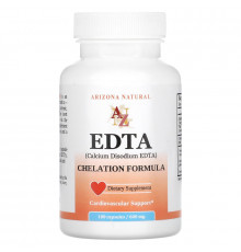 Arizona Natural, EDTA, 600 мг, 100 капсул