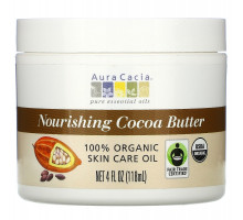 Aura Cacia, Питающее какао масло, 4 жидкие унции (118 мл)