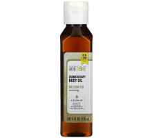Aura Cacia, Ароматерапевтическое масло для тела, согревающая пихта бальзамическая, 4 жидких унции (118 мл)