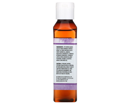Aura Cacia, Масло для тела с эффектом ароматерапии, успокаивающая лаванда, 4 жидкие унции (118 мл) Aura Cacia, Масло для тела с эффектом ароматерапии, успокаивающая лаванда, 4 жидкие унции (118 мл)
