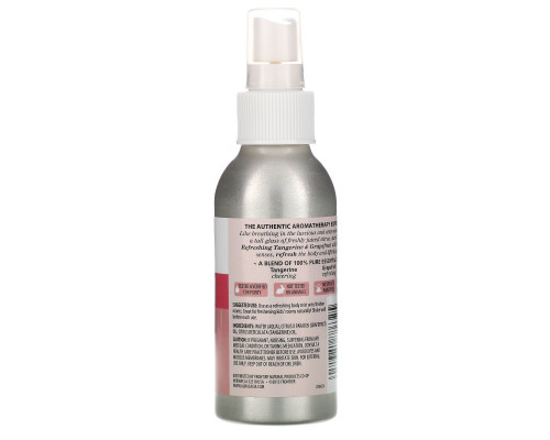 Aura Cacia, Мист для дома и тела, освежающий мандарин и грейпфрут, 4 жидких унции (118 мл) Aura Cacia, Мист для дома и тела, освежающий мандарин и грейпфрут, 4 жидких унции (118 мл)