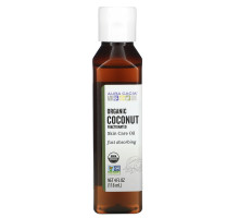 Aura Cacia, Organic Skin Care Oil, Coconut Oil, Fractionated, 4 fl oz (118 ml)