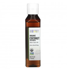 Aura Cacia, Organic Skin Care Oil, Coconut Oil, Fractionated, 4 fl oz (118 ml)