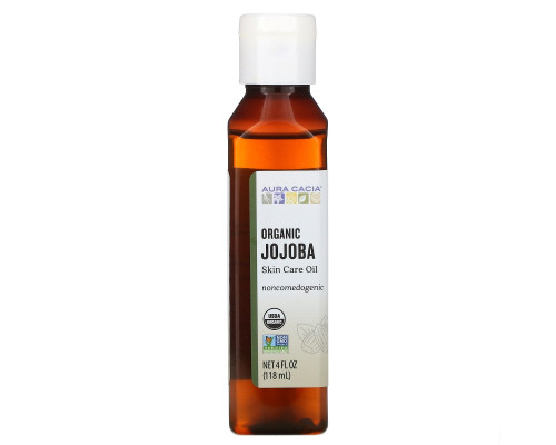 Aura Cacia, Масло жожоба для ухода за кожей, 4 жидких унций ( 118 мл ) Aura Cacia, Масло жожоба для ухода за кожей, 4 жидких унций ( 118 мл )