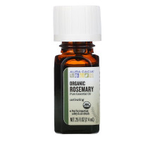 Aura Cacia, Натуральный розмарин, 0.25 жидких унций  (7.4 мл)