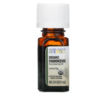Aura Cacia, Organic Frankincense, .25 fl oz (7.4 ml)