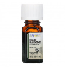 Aura Cacia, Organic Frankincense, .25 fl oz (7.4 ml)
