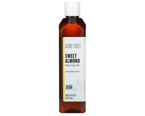 Aura Cacia, Skin Care Oil, Nurturing Sweet Almond, 16 fl oz (473 ml) Aura Cacia, Skin Care Oil, Nurturing Sweet Almond, 16 fl oz (473 ml)