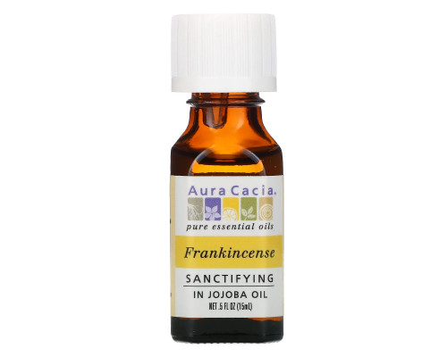 Aura Cacia, чистые эфирные масла, ладан, 15 мл Aura Cacia, чистые эфирные масла, ладан, 15 мл