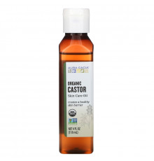 Aura Cacia, Castor Oil, Organic, Skin Care, 4 fl oz (118 ml)