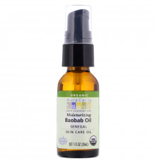 Aura Cacia, Organic Baobab Oil, Skin Care Oil, 1 fl oz (30 ml)