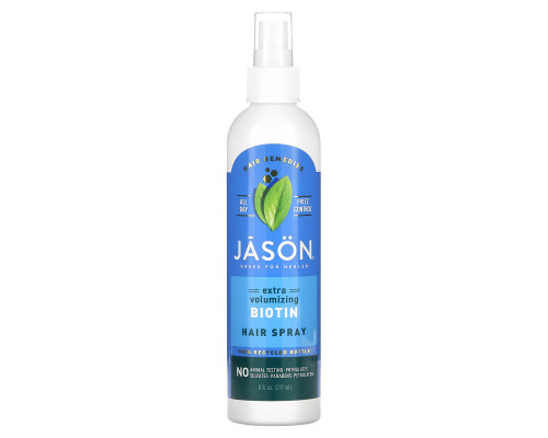 Jason Natural, Thin to Thick, лак для волос для дополнительного объема, 8 жидких унций (237 мл) Jason Natural, Thin to Thick, лак для волос для дополнительного объема, 8 жидких унций (237 мл)
