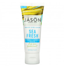 Jason Natural, Sea Fresh Antiplaque & Strengthening Toothpaste 3 oz