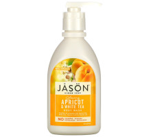 Jason Natural, Средство для мытья тела, яркий абрикос, 30 жидких унций (887 мл)