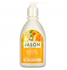 Jason Natural, Средство для мытья тела, яркий абрикос, 30 жидких унций (887 мл)