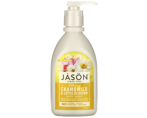 Jason Natural, Body Wash, Relaxing Chamomile, 30 fl oz (887 ml)
