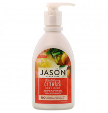 Jason Natural, Гель для душа, бодрящий цитрус, 30 ж.унц. (887 мл)