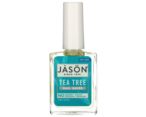 Jason Natural, Масло чайного дерева для ногтей и кутикулы, 0,5 жидких унций (15 мл) Jason Natural, Масло чайного дерева для ногтей и кутикулы, 0,5 жидких унций (15 мл)