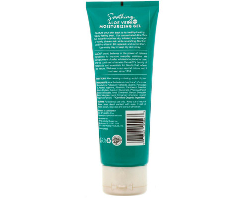 Jason Natural, Soothing 98% Aloe Vera Moisturizing Gel, 4 oz (113 g) Jason Natural, Soothing 98% Aloe Vera Moisturizing Gel, 4 oz (113 g)