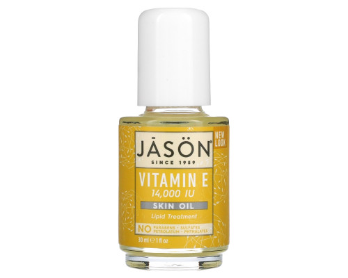 Jason Natural, Витамин E, 14,000 МЕ, 1 жидкая унция (30 мл) Jason Natural, Витамин E, 14,000 МЕ, 1 жидкая унция (30 мл)