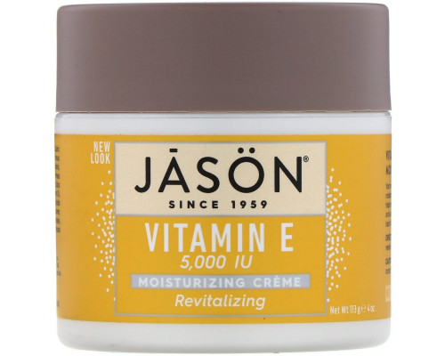 Jason Natural, Обновляющий витамин E, 5,000 IU, 113 г Jason Natural, Обновляющий витамин E, 5,000 IU, 113 г