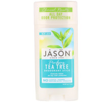 Jason Natural, Дезодорирующий карандаш, Очищающее чайное дерево, 2,5 унции (71 г)