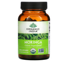Organic India Моринга 90 растительных капсул
