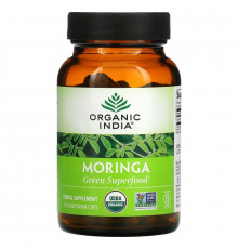 Organic India Моринга 90 растительных капсул