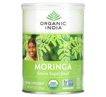 Organic India Порошок листьев моринги 8 унций (226 г)