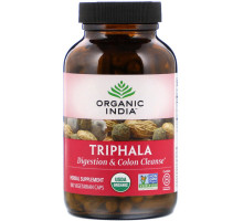Organic India, Трифала, 180 вегетарианских капсул