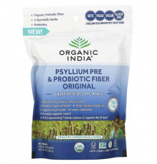 Organic India, Psyllium Pre & Probiotic Fiber, Original, 10 oz (283.5 g)