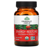Organic India, Energy Restore, Daily Stamina & Resilience, 90 Veg Caps