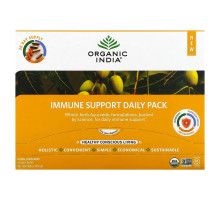 Organic India, Immune Support Daily Pack, 30 Daily Packs, 180 Vegetable Capsules