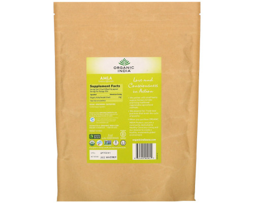 Organic India, Amla Fruit Powder, 16 oz (454 g) Organic India, Amla Fruit Powder, 16 oz (454 g)