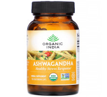 Organic India Органическая ашвагандха 90 растительных капсул