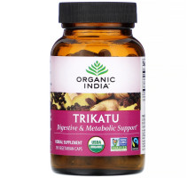 Organic India Trikatu Digestive & Metabolic Support 90 Veggie Caps