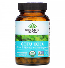 Organic India, Gotu Kola, 90 Veg Caps