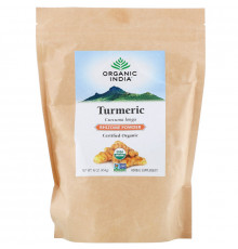 Organic India, Turmeric Rhizome Powder,16 oz (454 g)