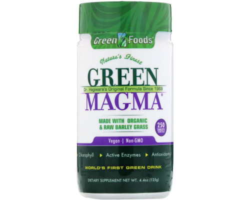 Green Foods Corporation, Грин Магма, 500 мг, 250 таблеток Green Foods Corporation, Грин Магма, 500 мг, 250 таблеток