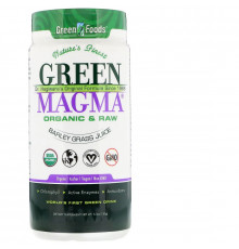 Green Foods Corporation, «Зеленая магма», сок ячменя, 5,3 унций (150 г)