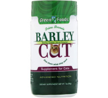 Green Foods Corporation, Порошок из зеленых побегов ячменя для кошек Barley Cat, 3 унции (85 г)