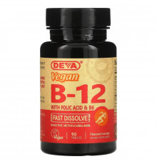 Deva Vegan B12 Sublingual 90 Tablets